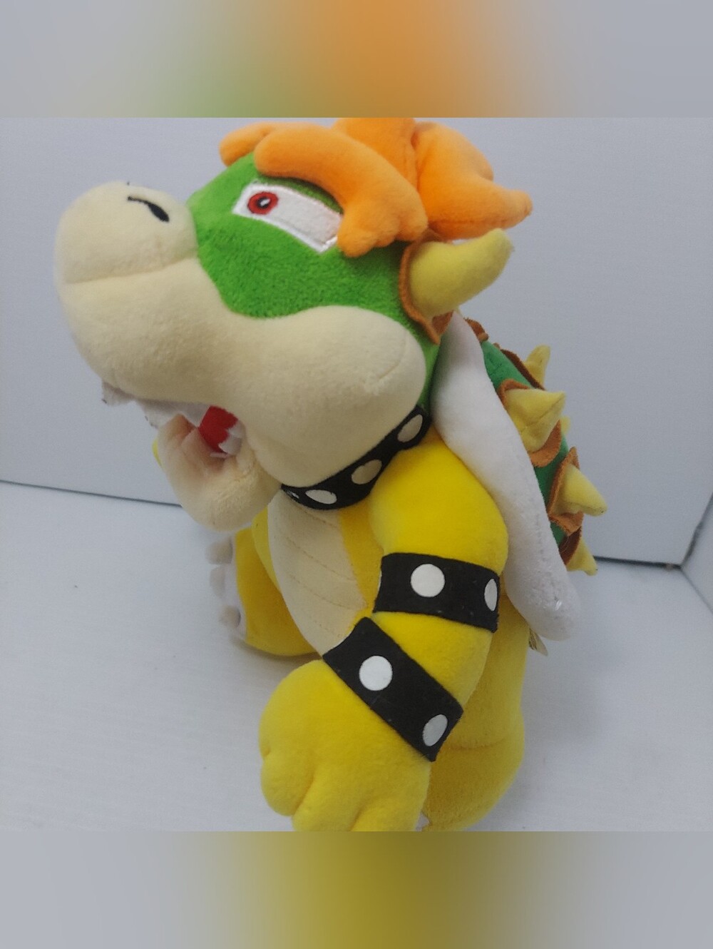 Super Mario Bros King Koopa Bowser Plush Stuffed Plush Animal Character Toy 10"